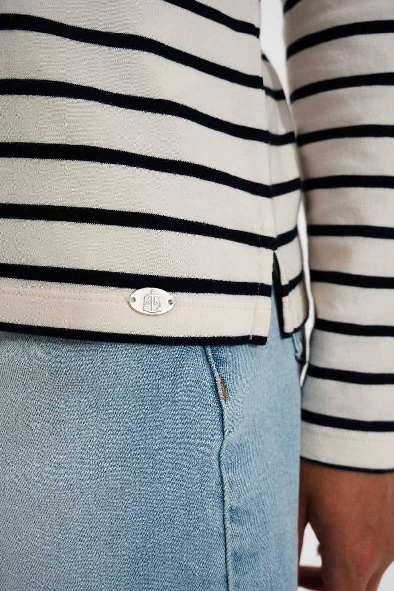 Marinière broderie cœur VENTEST - Mat de Misaine