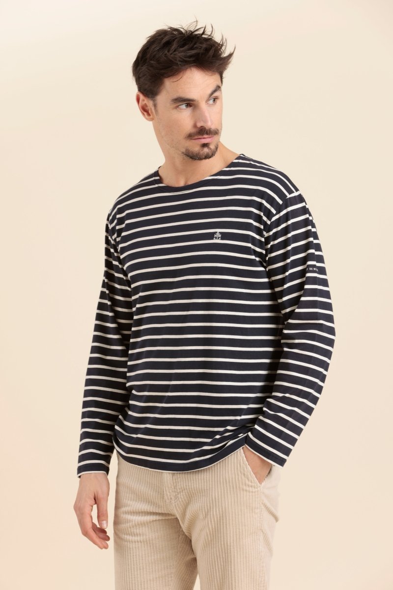 mariniere manches longues homme coton - Mat de Misaine