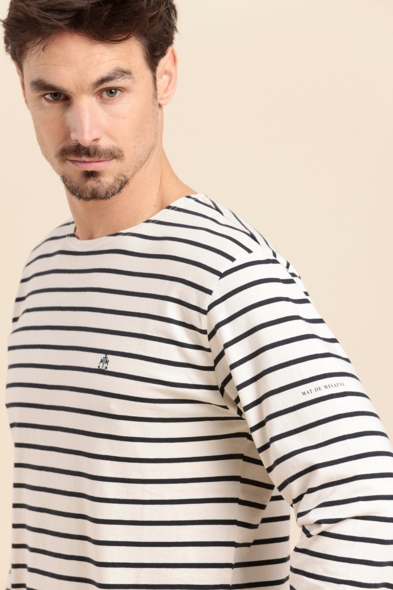 mariniere manches longues homme coton - Mat de Misaine