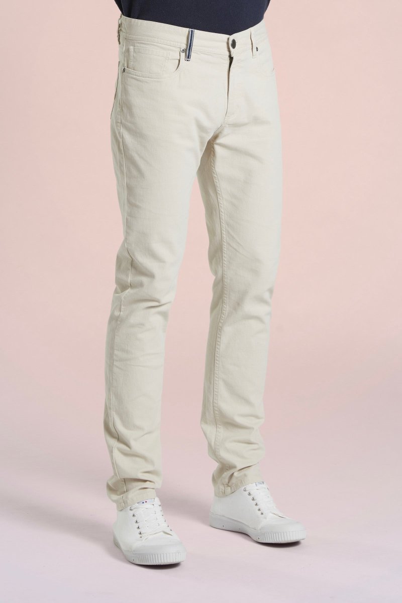 Pantalon 5 poches en coton PAVOIS - Mat de Misaine