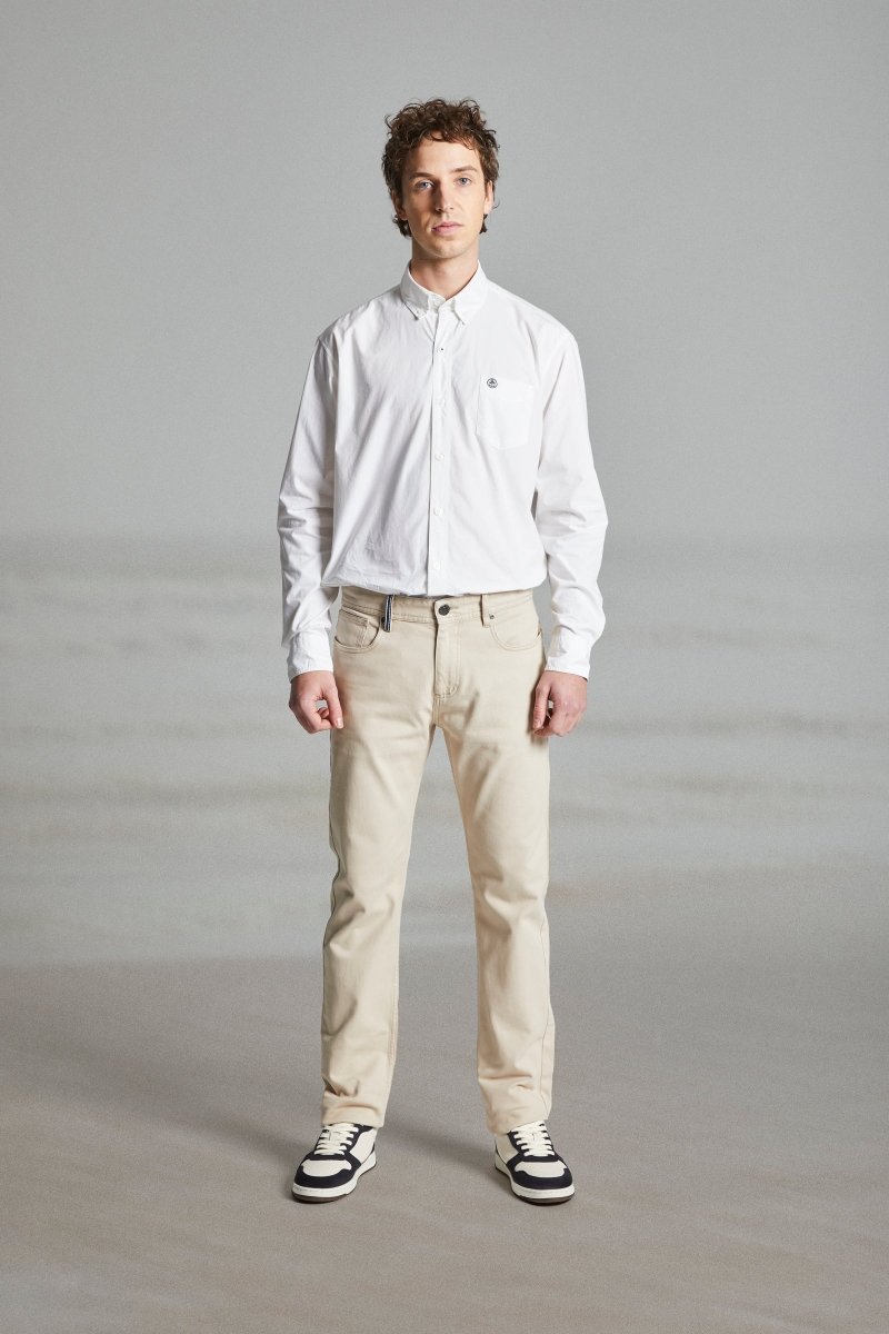 Pantalon 5 poches PAVOISY - Mat de Misaine