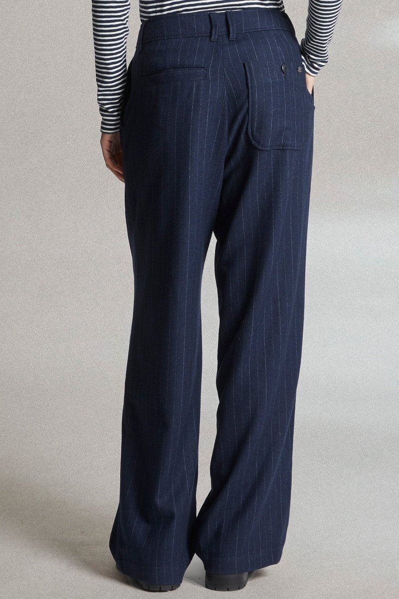 Pantalon à fines rayures PECHEUR - Mat de Misaine