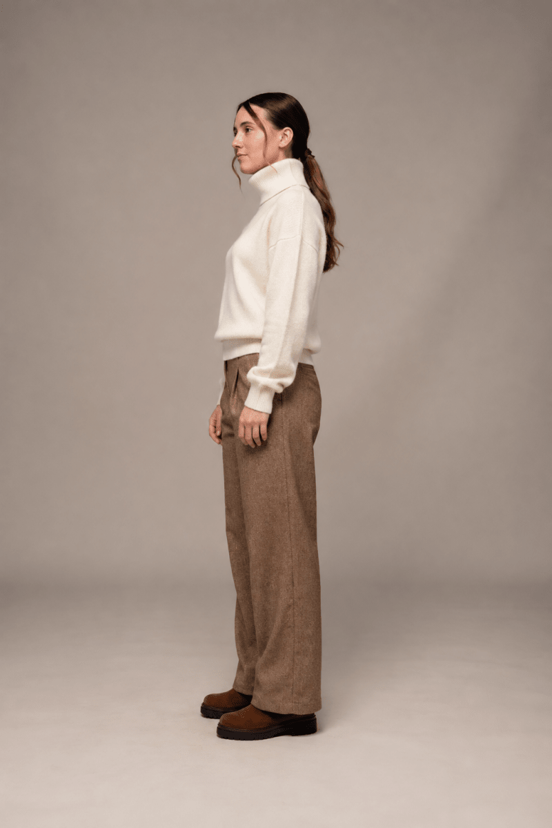 Pantalon chiné PLAGNE - Mat de Misaine