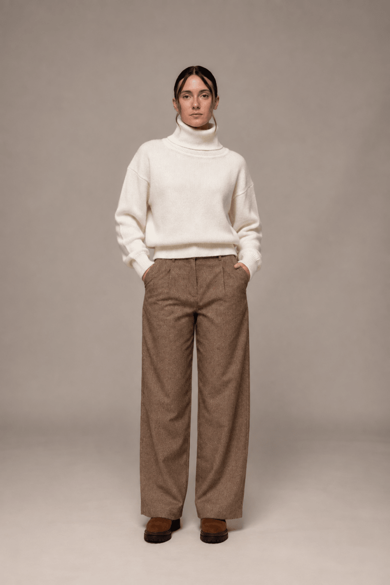 Pantalon chiné PLAGNE - Mat de Misaine
