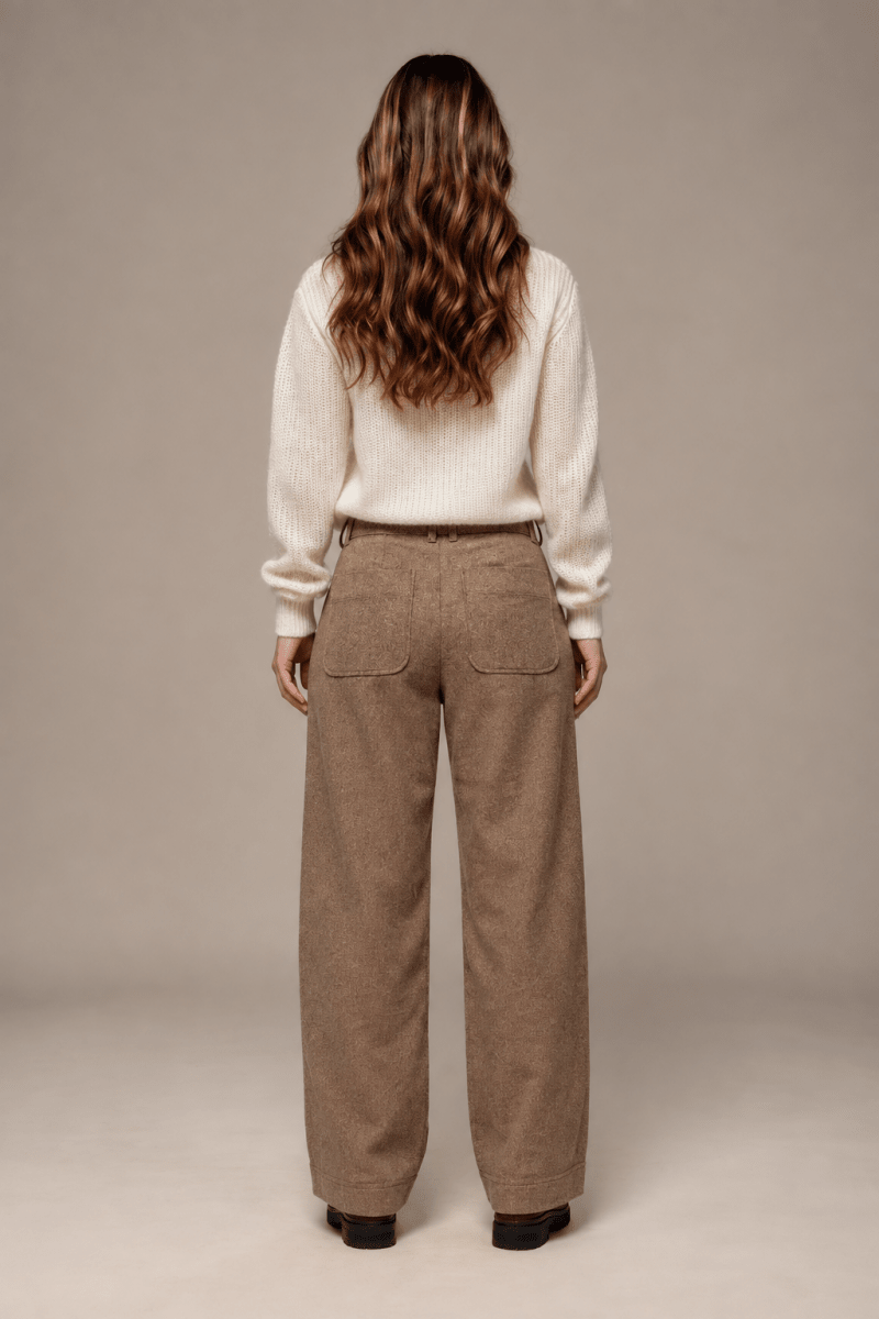Pantalon chiné PLAGNE - Mat de Misaine