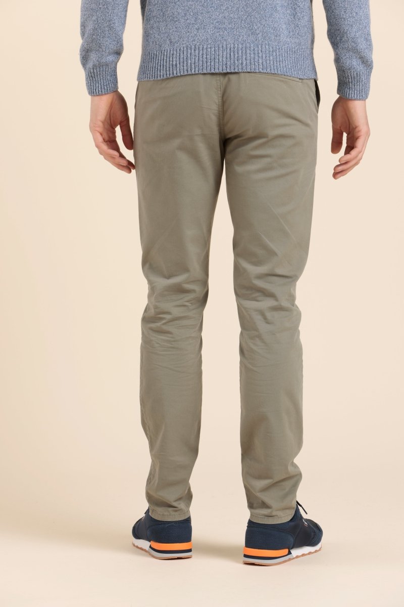 Pantalon chino en gabardine de coton - Mat de Misaine