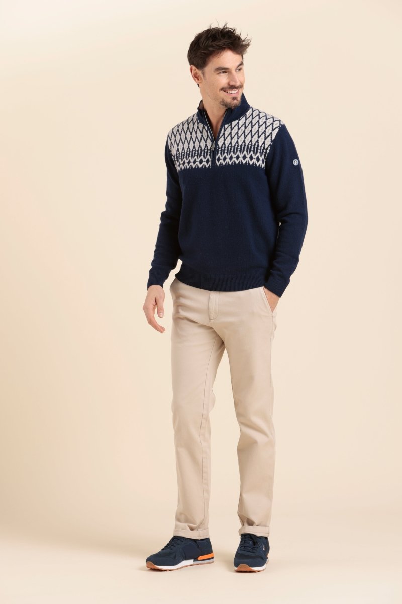 Pantalon chino taille élastiquée TRANSAT - Mat de Misaine