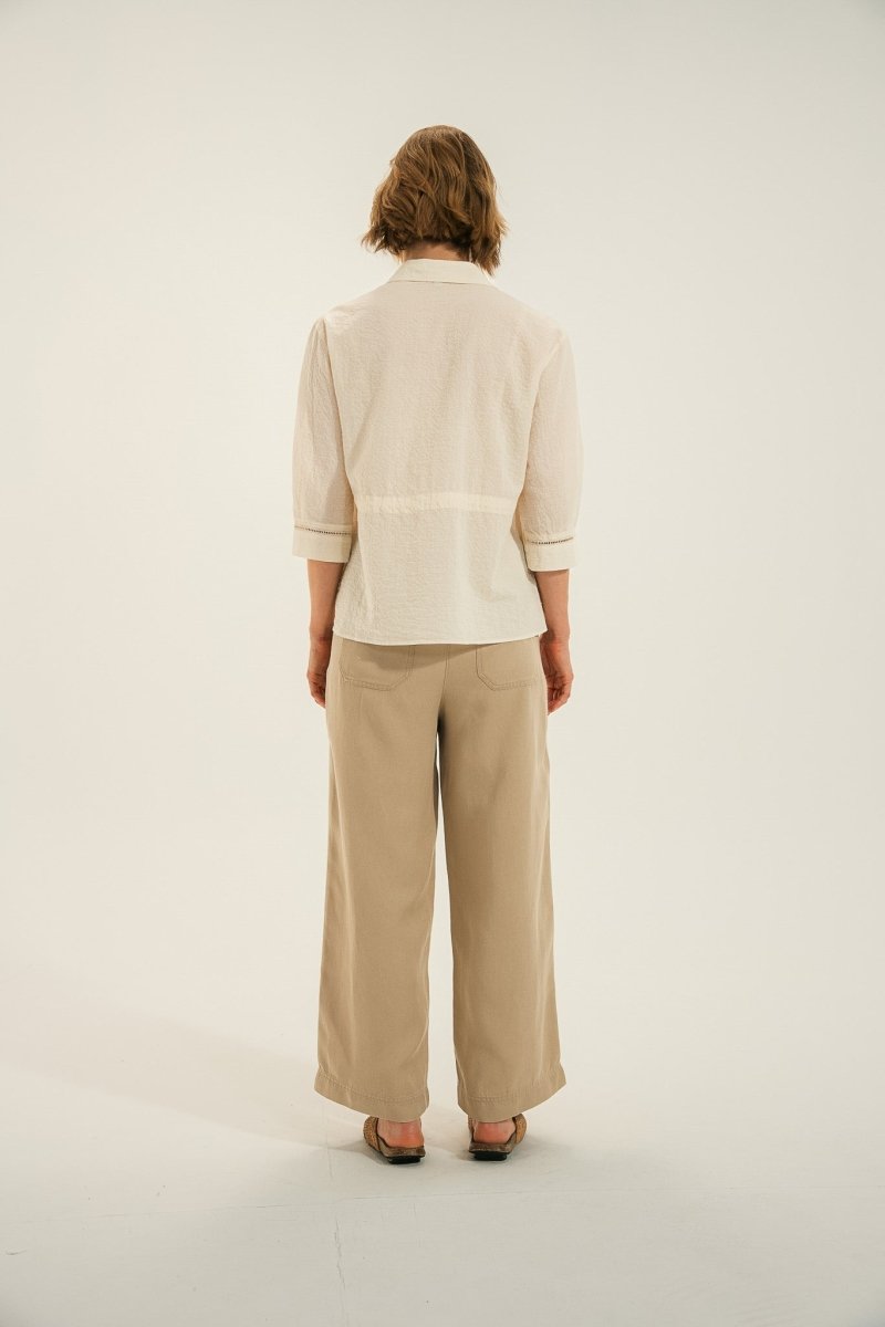 Pantalon droit en lyocelle PANAMA - Mat de Misaine