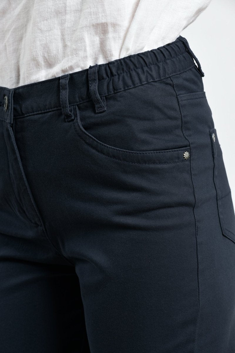 Pantalon droit taille élastiquée écoresponsable - Mat de Misaine