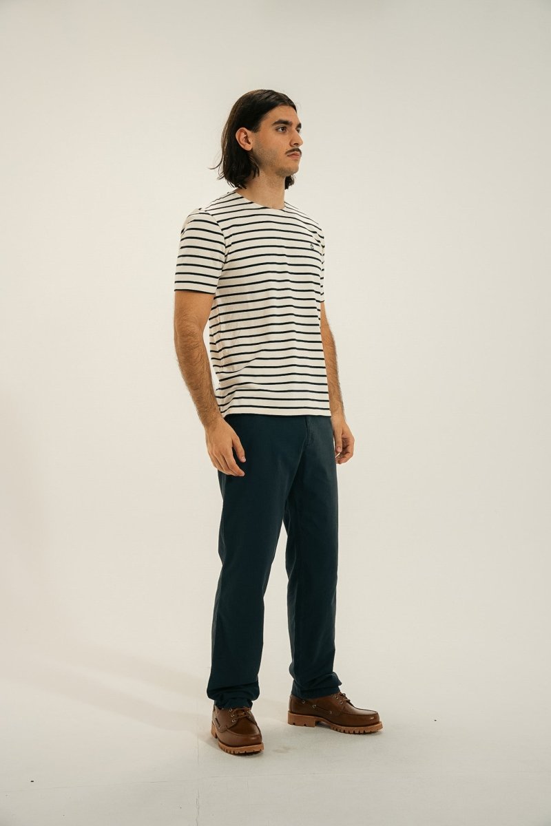 Pantalon élastiqué toile pigmentaire TRANSAT. - Mat de Misaine