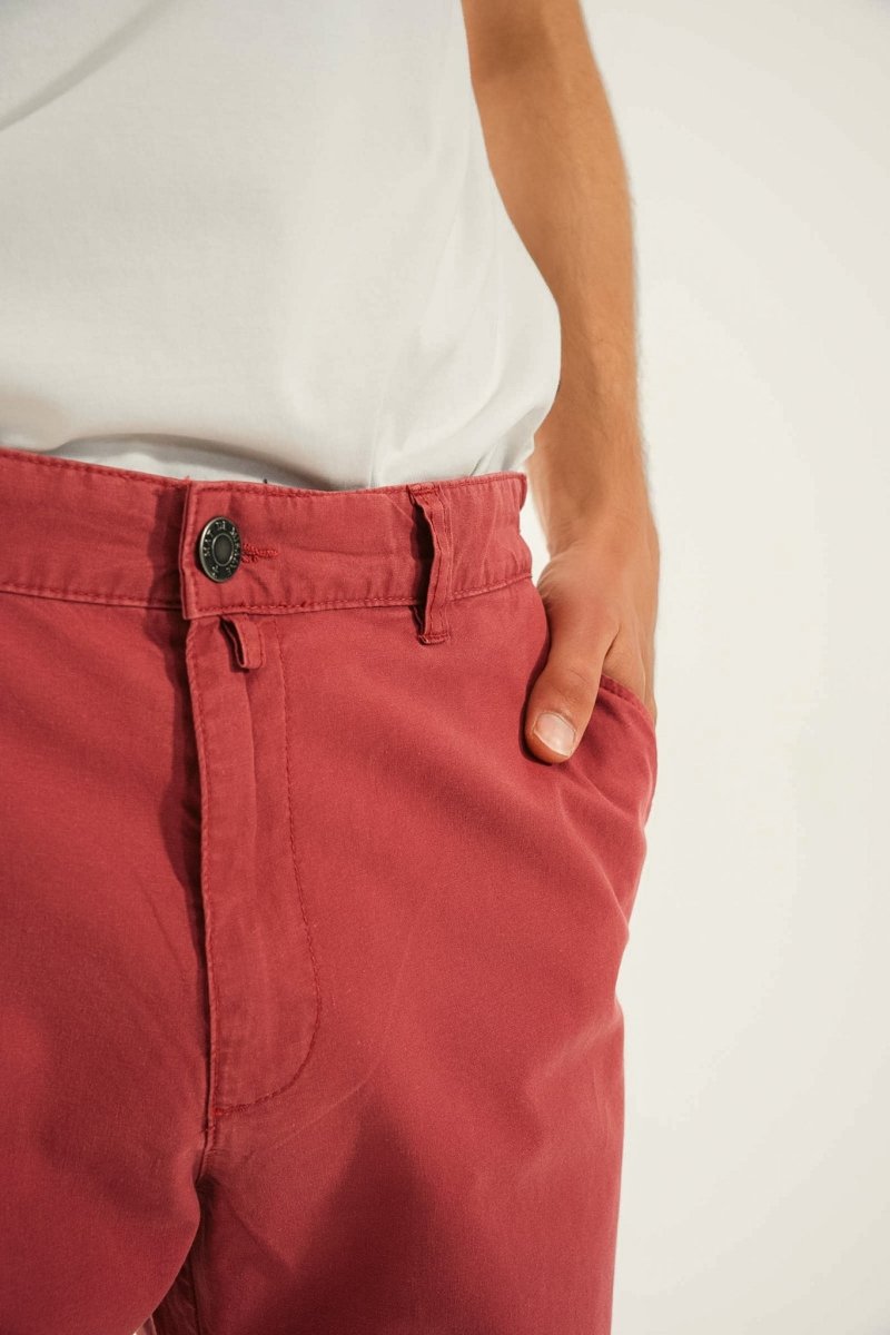 Pantalon élastiqué toile pigmentaire TRANSAT. - Mat de Misaine
