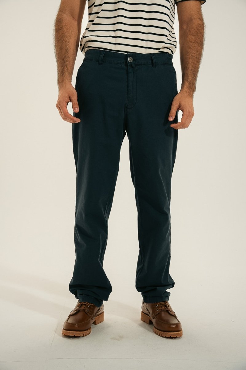 Pantalon élastiqué toile pigmentaire TRANSAT. - Mat de Misaine