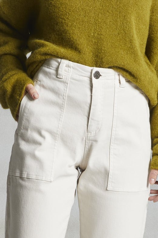 Pantalon en denim stretch PILOTE - Mat de Misaine