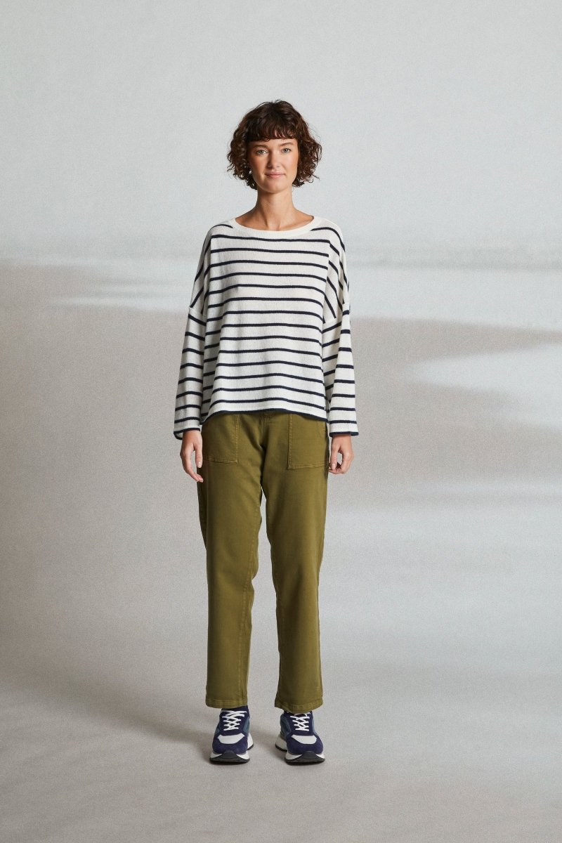 Pantalon en denim stretch PILOTE - Mat de Misaine