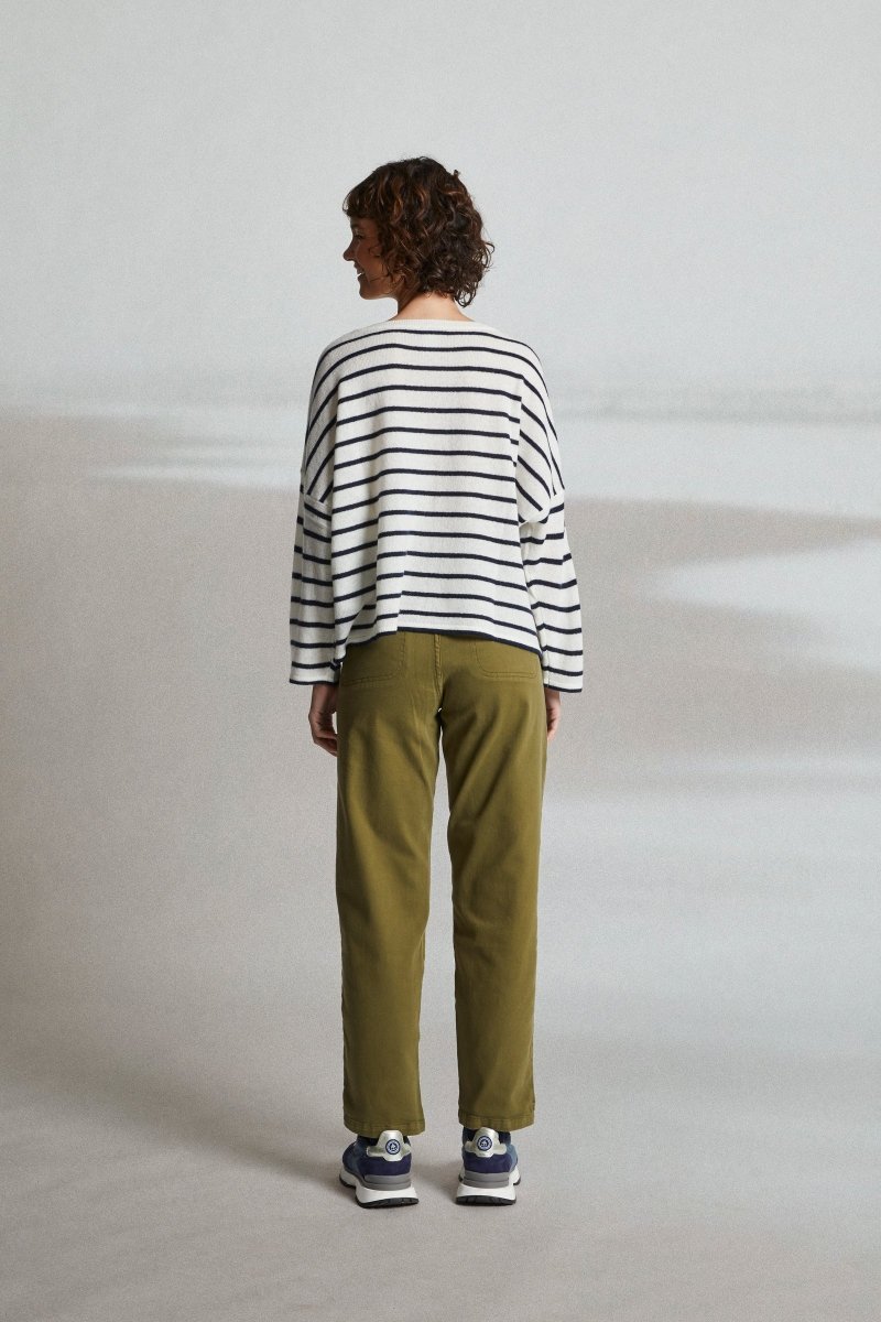 Pantalon en denim stretch PILOTE - Mat de Misaine