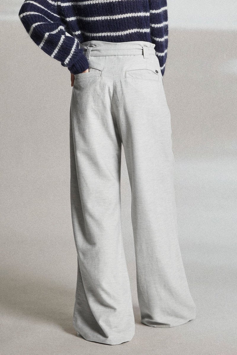 Pantalon en flanelle PAUZIK - Mat de Misaine