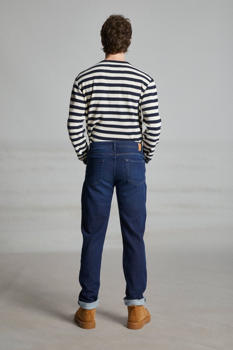 Pantalon en jeans PAVOISY - Mat de Misaine