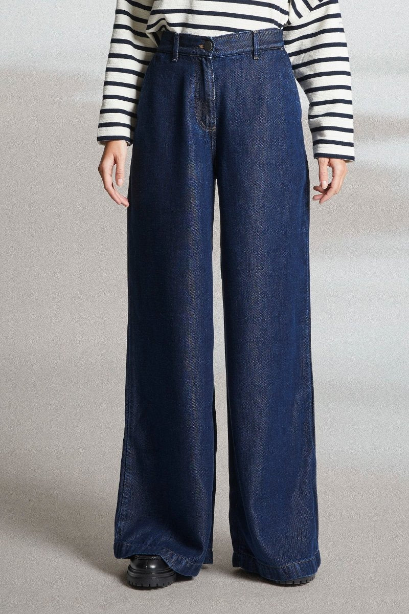 Pantalon en lyocell PERROS - Mat de Misaine