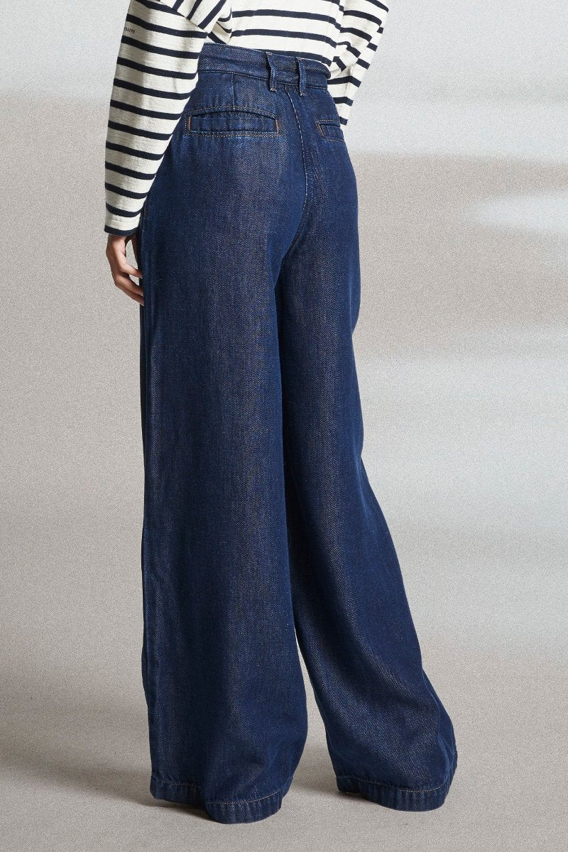 Pantalon en lyocell PERROS - Mat de Misaine