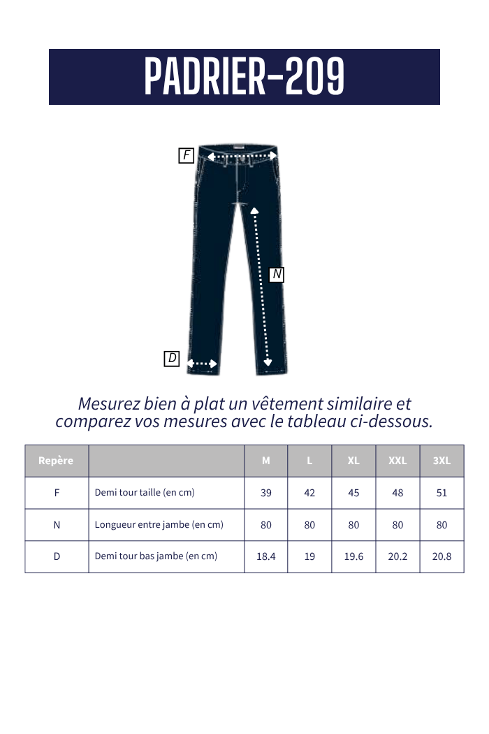 Pantalon en maille PADRIER - Mat de Misaine