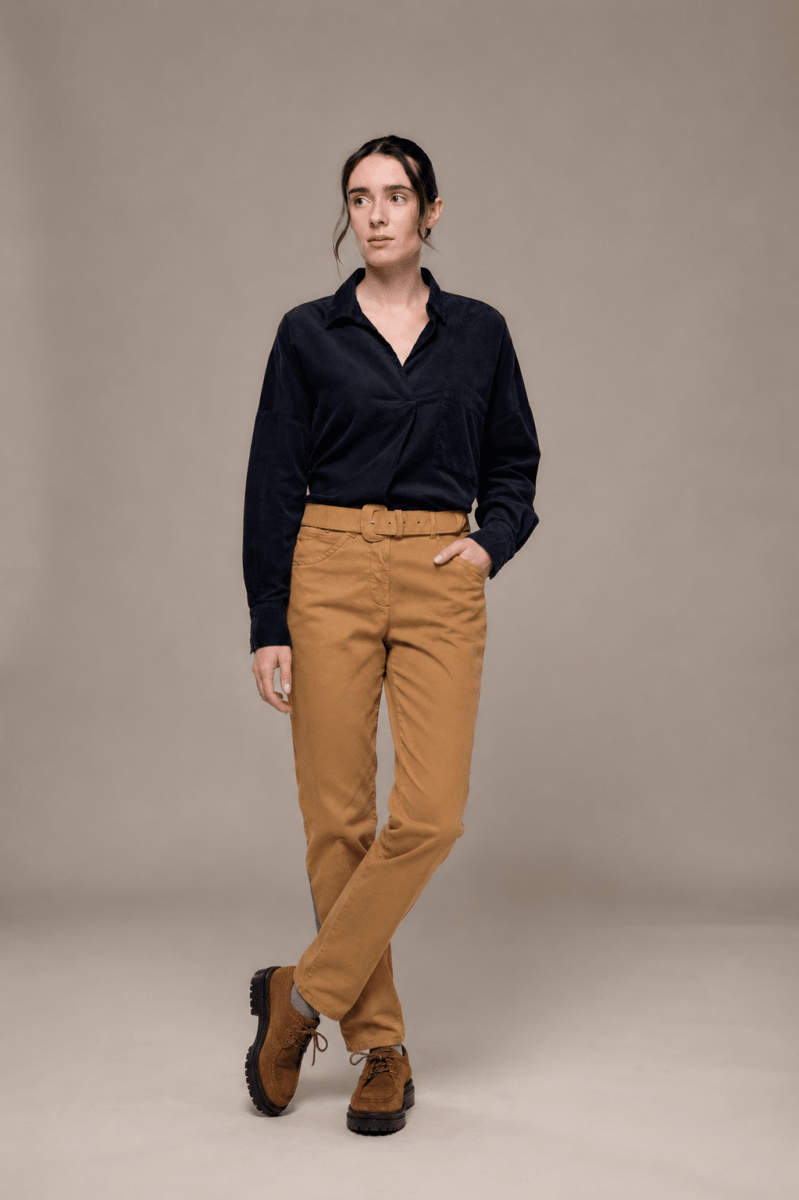 Pantalon en satin PIRIOU. - Mat de Misaine