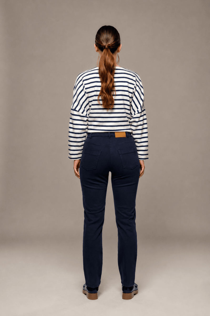 Pantalon en satin PIRIOU - Mat de Misaine