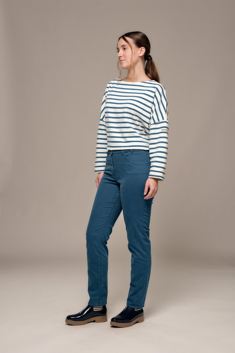 Pantalon en satin PIRIOU. - Mat de Misaine