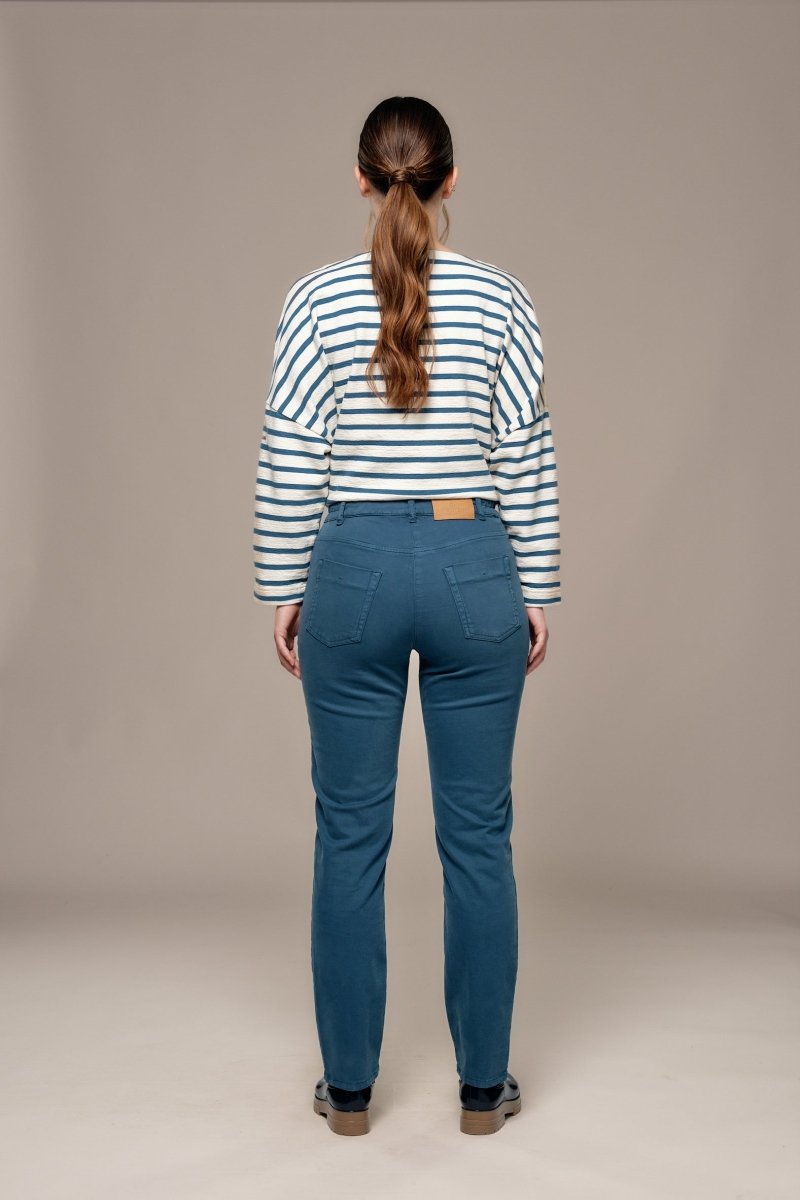 Pantalon en satin PIRIOU. - Mat de Misaine