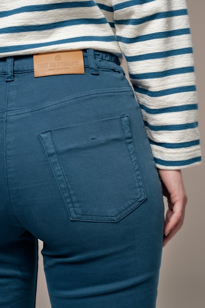 Pantalon en satin PIRIOU. - Mat de Misaine