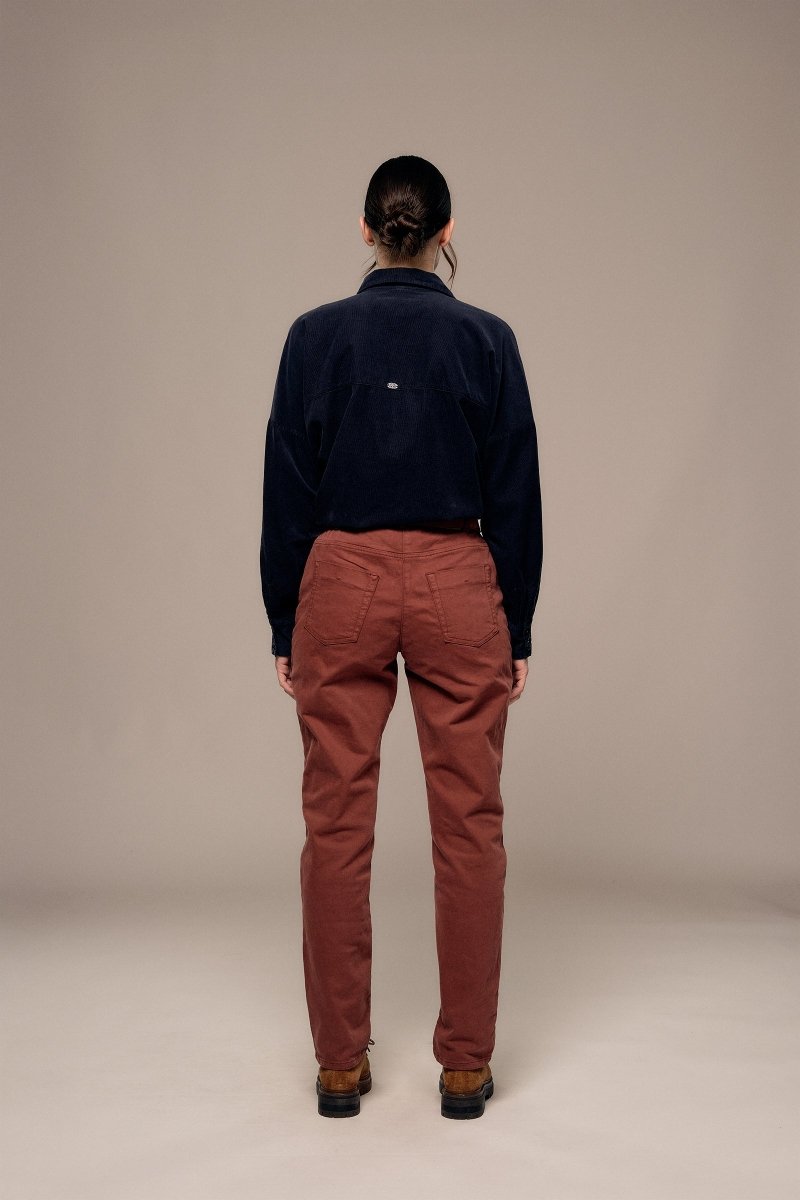 Pantalon en satin PIRIOU. - Mat de Misaine