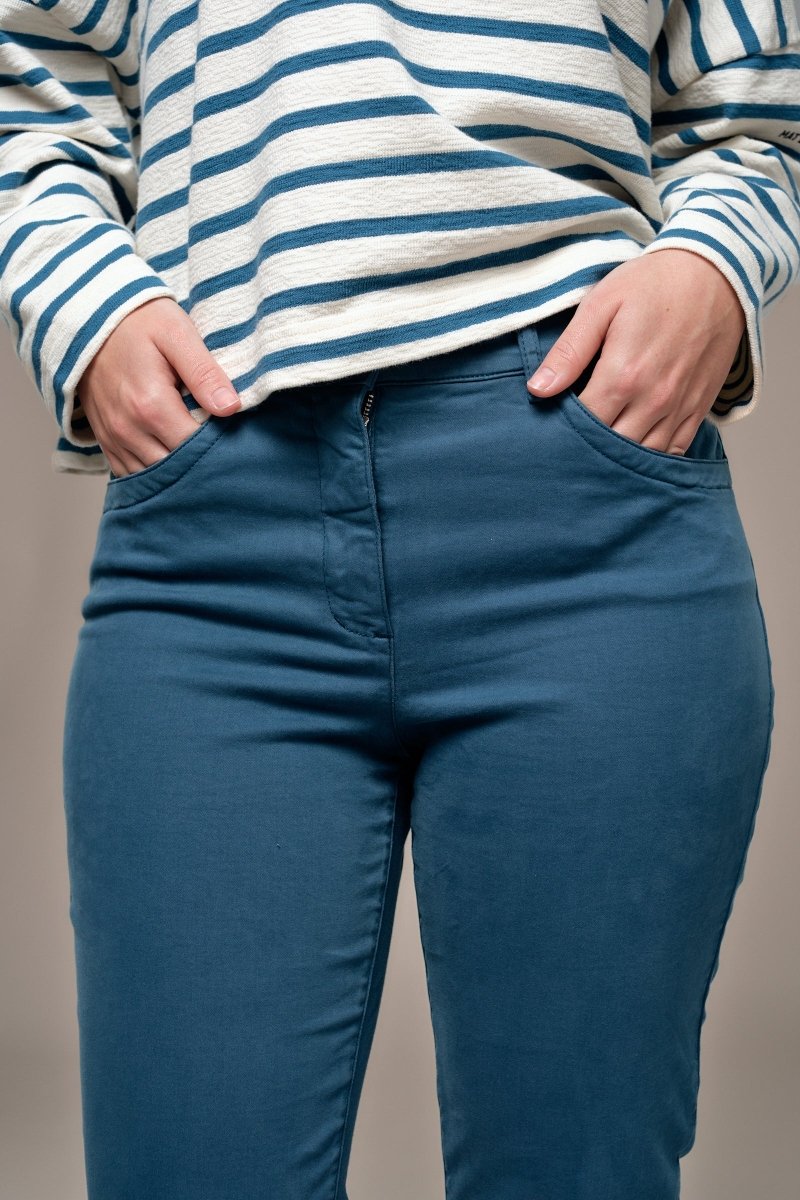 Pantalon en satin PIRIOU. - Mat de Misaine