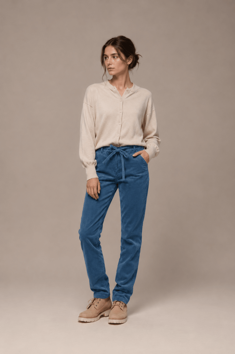 Pantalon en velours PLESTIN - Mat de Misaine