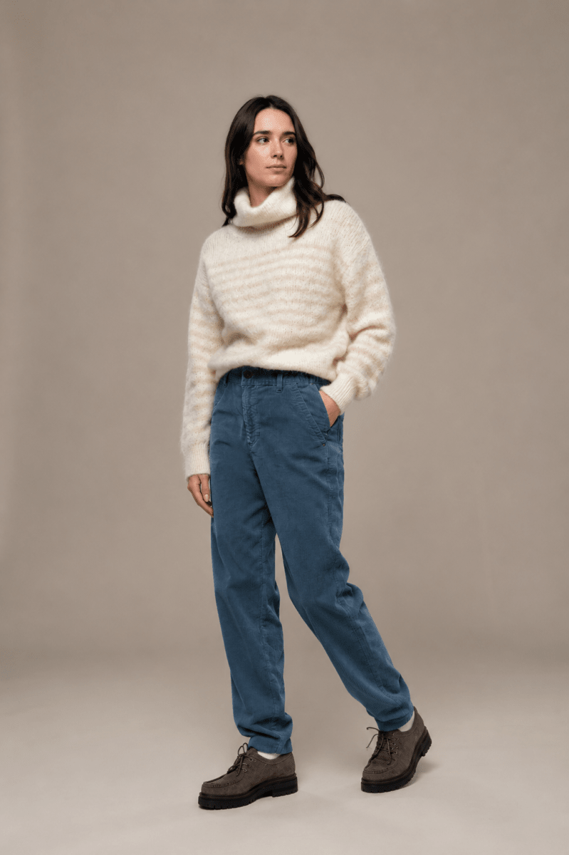 Pantalon en velours PRONY. - Mat de Misaine