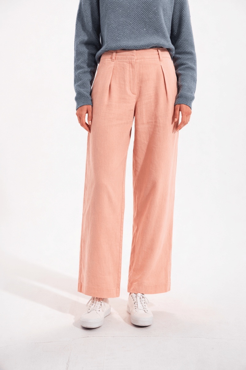 Pantalon large en lin PYLOS - Mat de Misaine