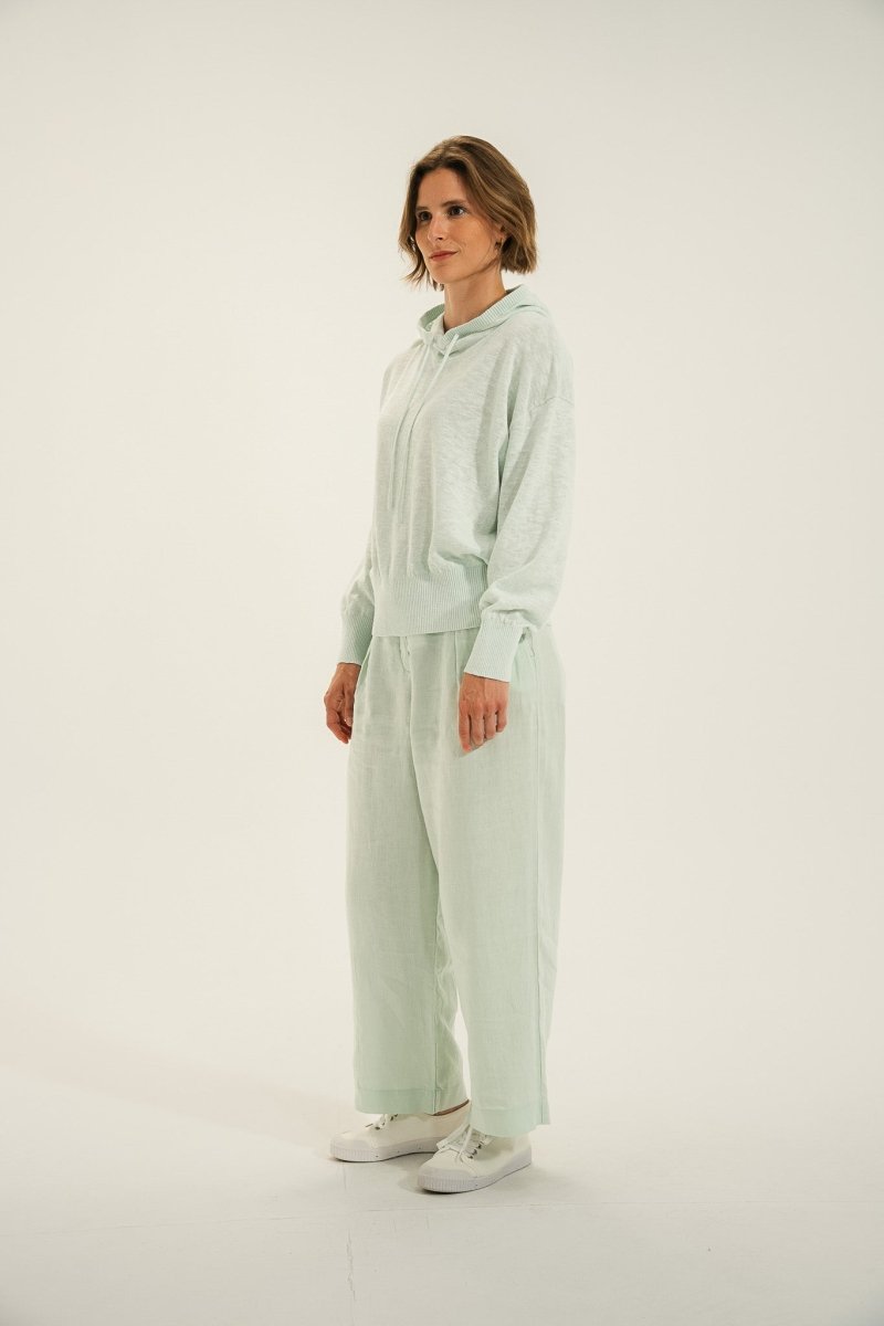 Pantalon large en lin PYLOS - Mat de Misaine