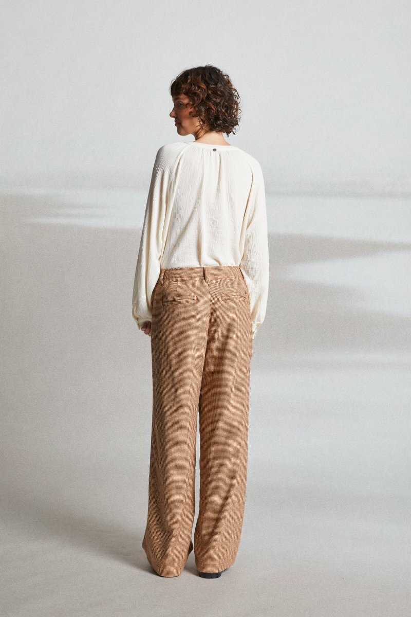 Pantalon pied de poule PAVILLON - Mat de Misaine