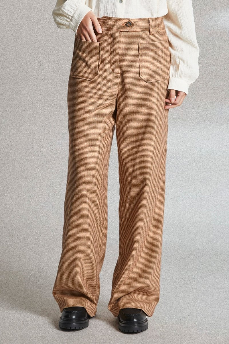 Pantalon pied de poule PAVILLON - Mat de Misaine