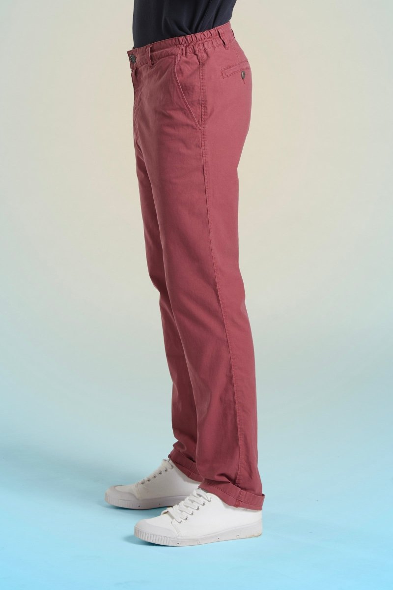 Pantalon taille élastiqué en 100% coton TRANSAT - Mat de Misaine