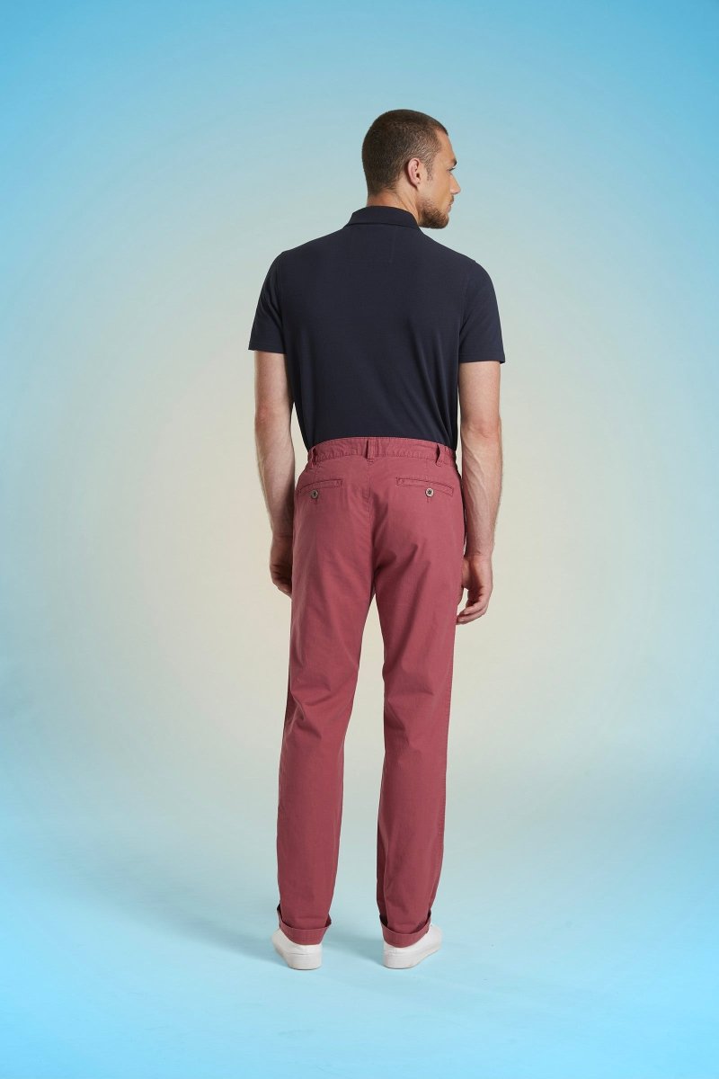 Pantalon taille élastiqué en 100% coton TRANSAT - Mat de Misaine