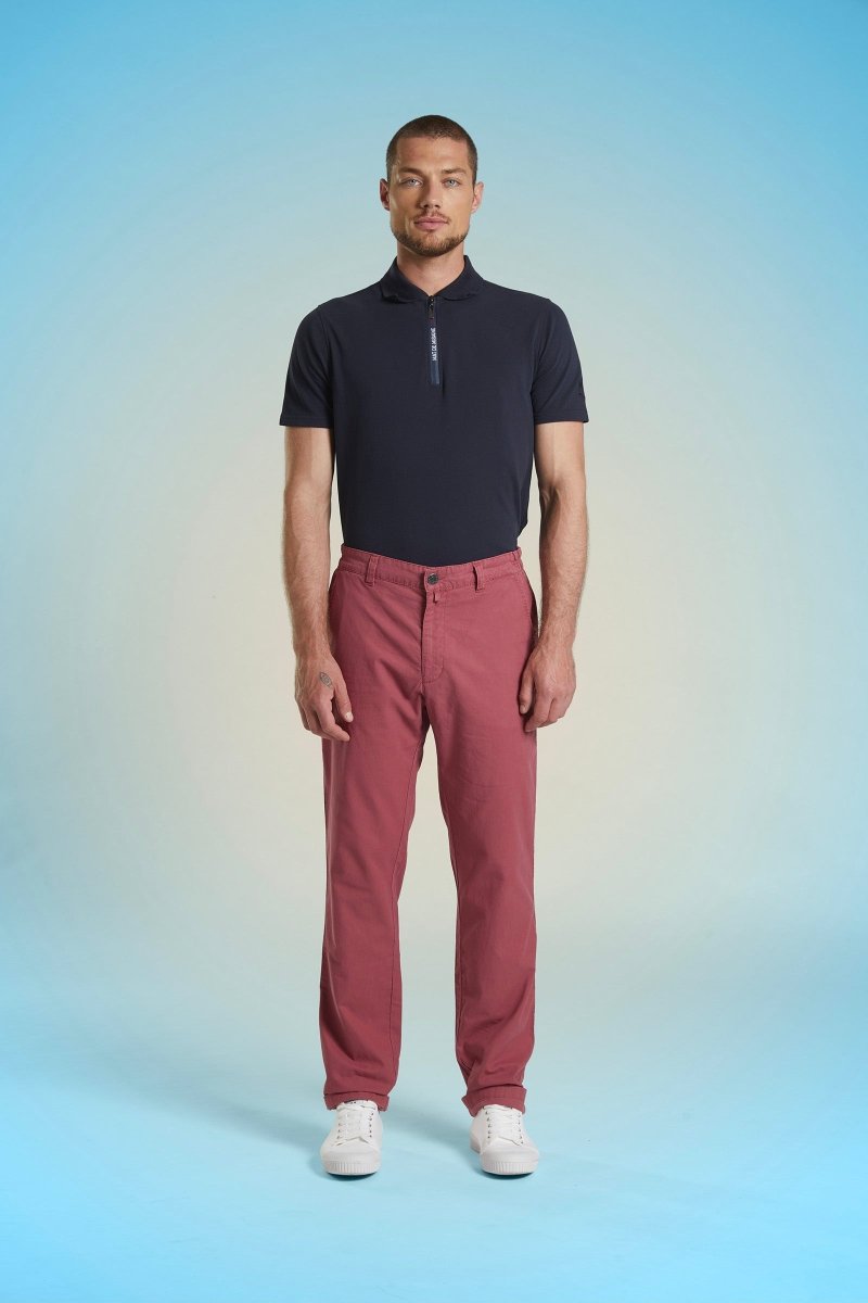 Pantalon taille élastiqué en 100% coton TRANSAT - Mat de Misaine