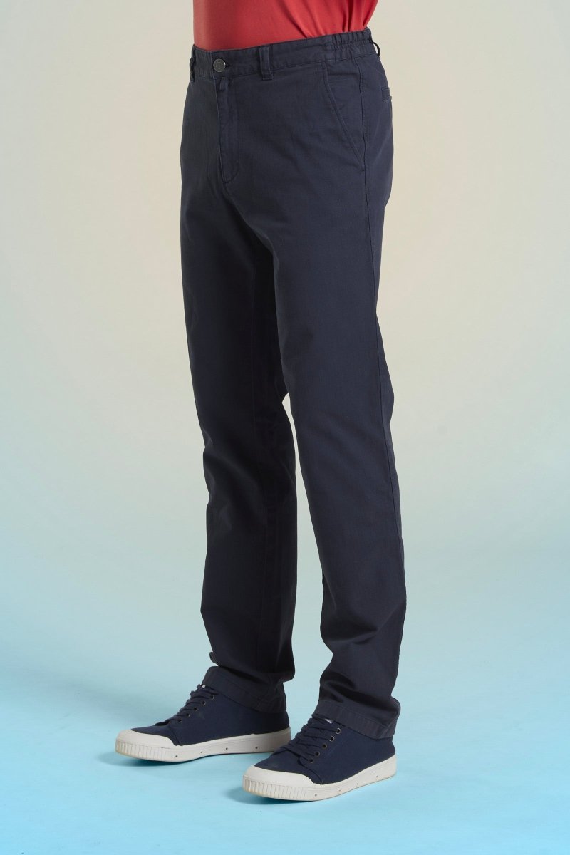 Pantalon taille élastiqué en coton canvas TRANSAT - Mat de Misaine