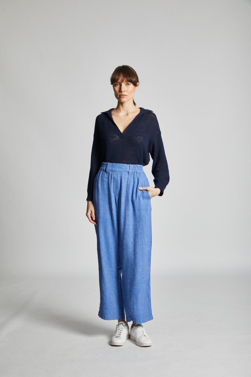 Pantalon Femme Taille élastiquée C&a C&a Femme Pantalon