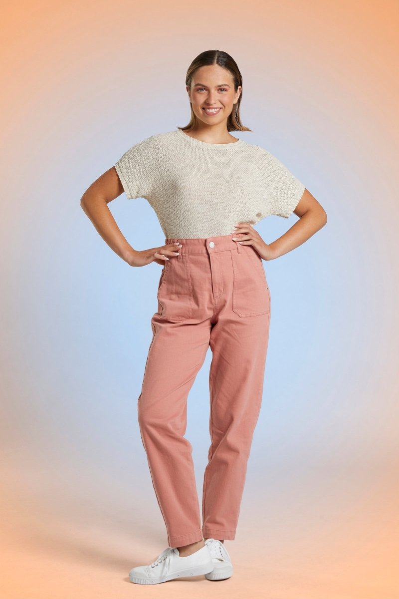 Pantalon taille élastiquée PONTIVY - Mat de Misaine