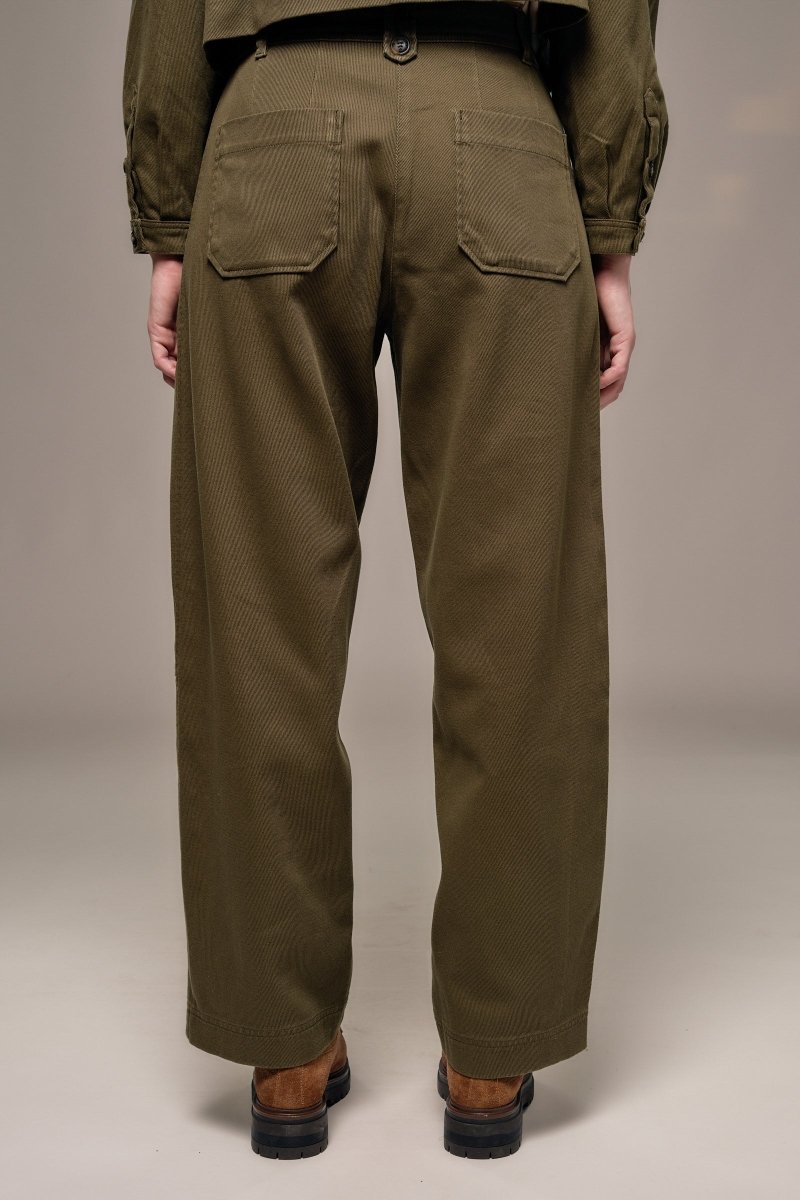 Pantalon taille haute PASADENA - Mat de Misaine