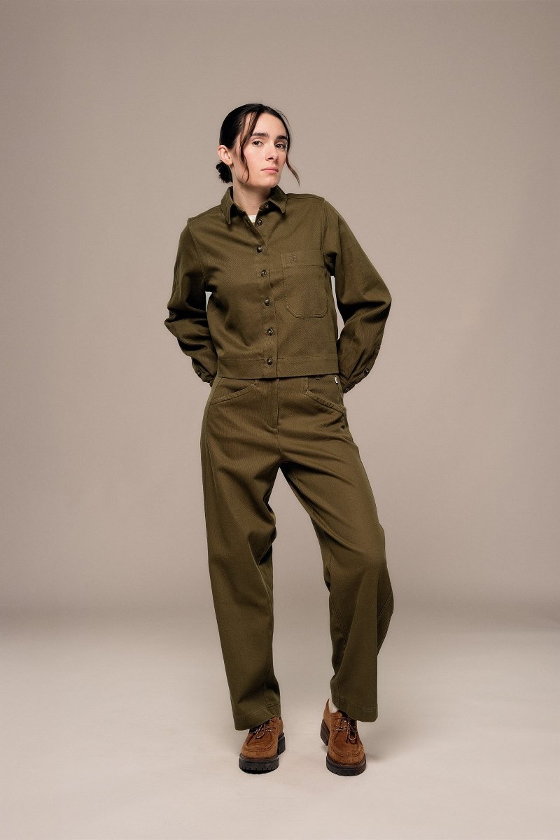 Pantalon taille haute PASADENA - Mat de Misaine