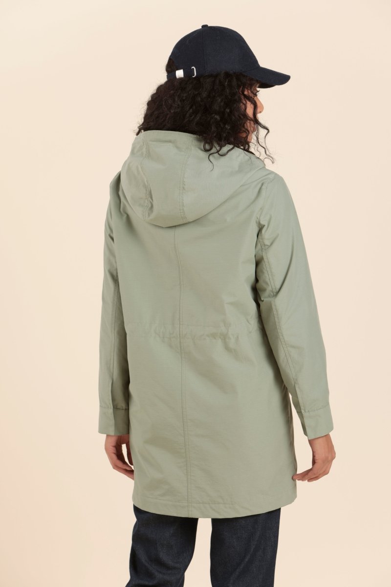 parka longue deperlante