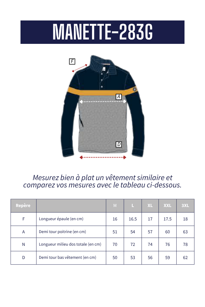 Polo en coton bicolore MANETTE - Mat de Misaine