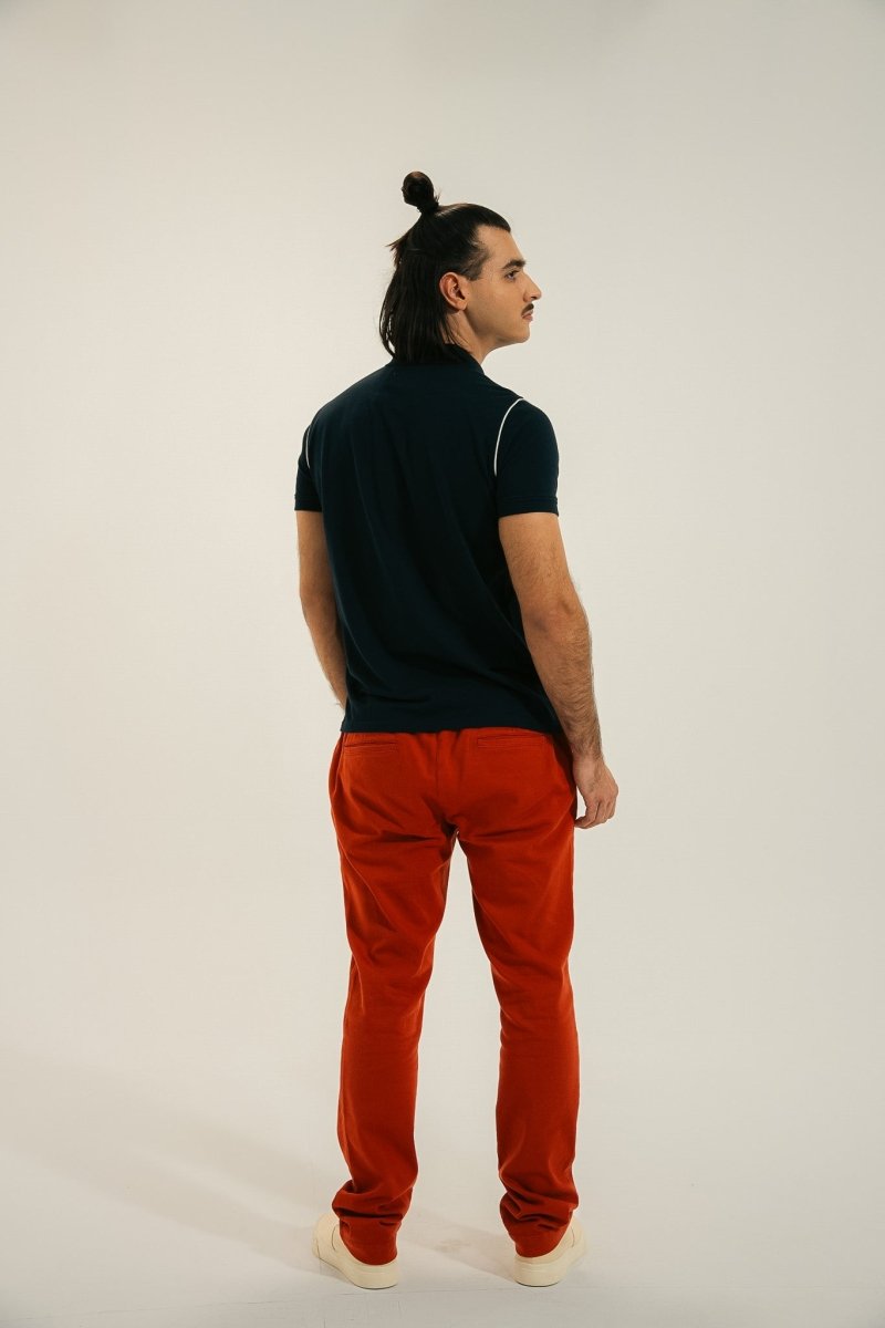 Polo maille piquée broderie poitrine MORSE - Mat de Misaine