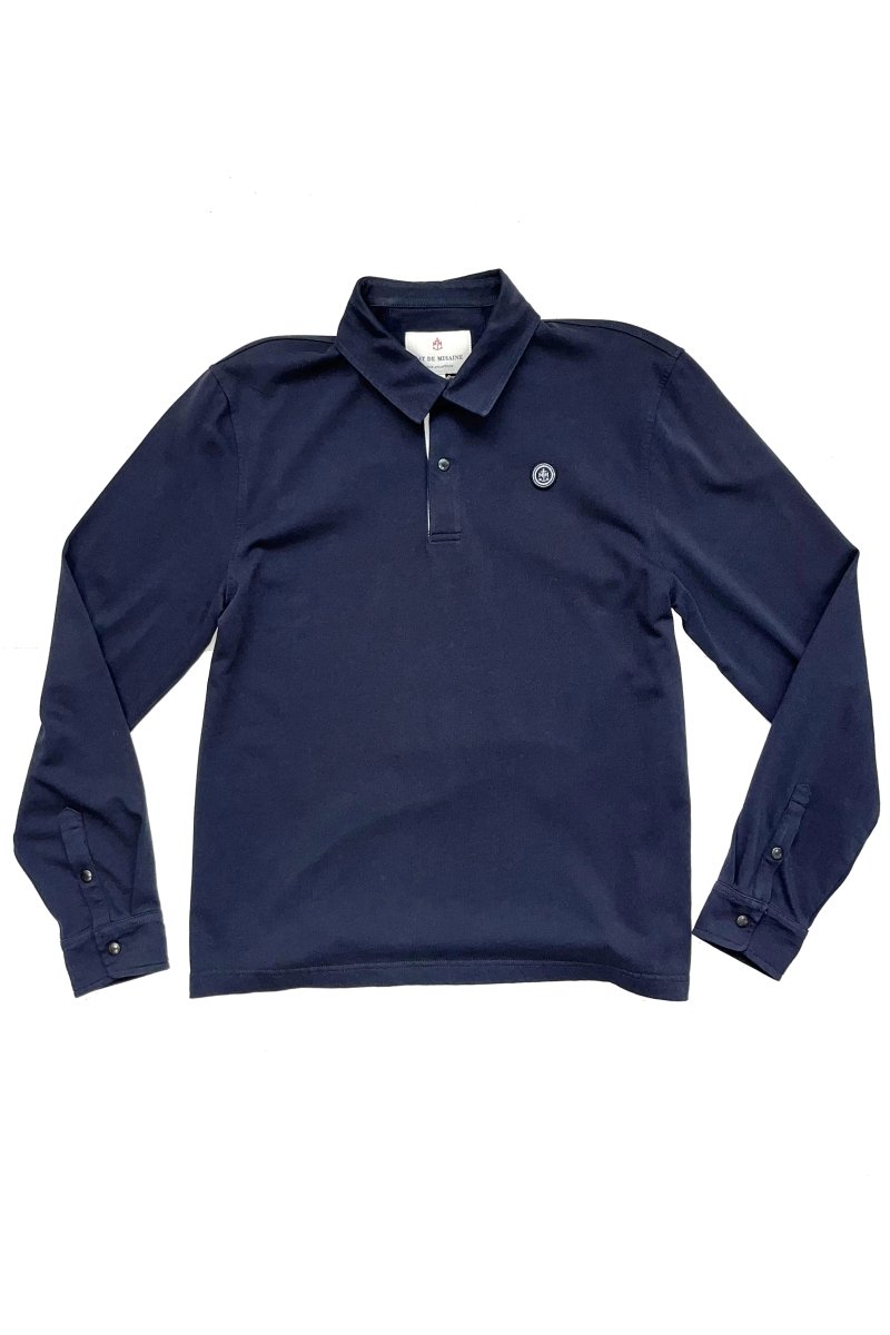 polo manches longues homme coton - Mat de Misaine