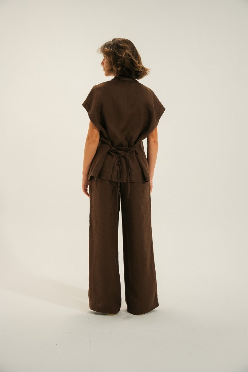 Pont en lin PUNTA - Mat de Misaine